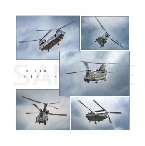 20x20cm Boeing Chinook